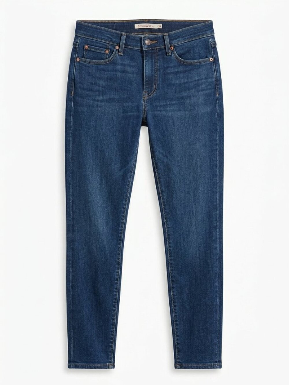 Levi's Premium 311 Shaping Skinny Jeans -Dark Blue Women's Stretch